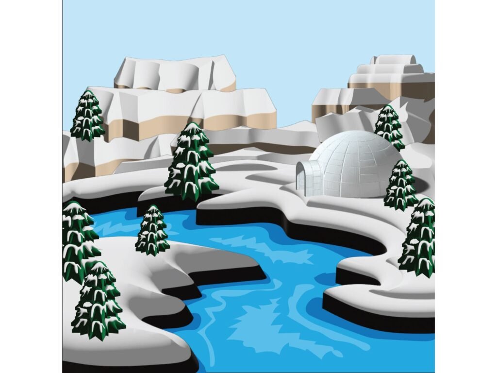 3D igloo sceen — главна слика