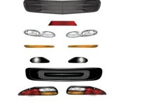 Print art illustration of car Lights — галерија