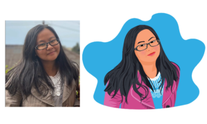Girl image to vector illustration — главна слика