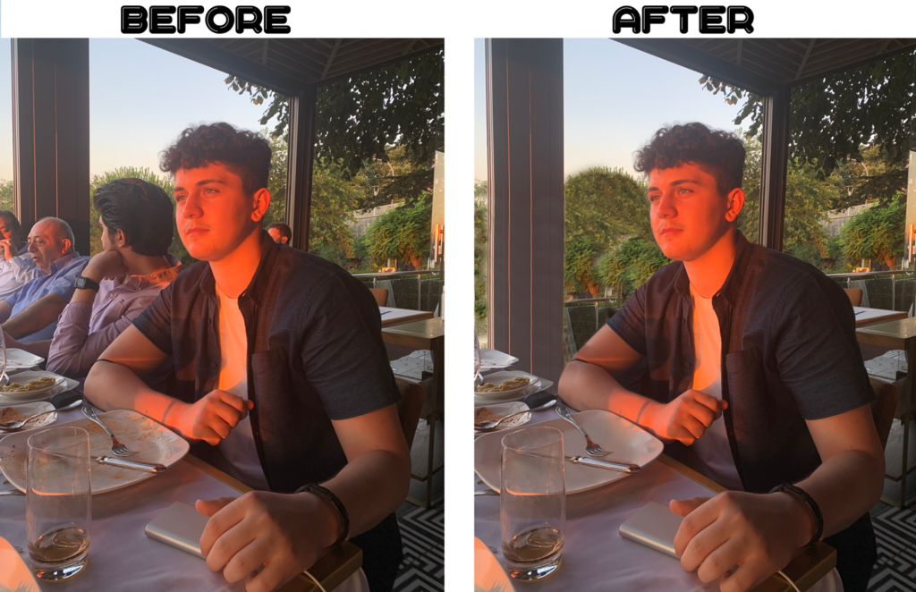 Photo manipulation before - after — главна слика