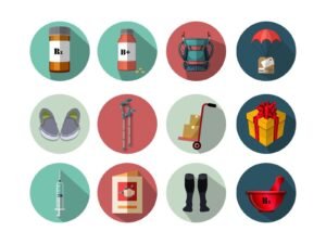 Icons - flat — галерија