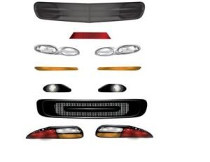 Print art illustration of car Lights — галерија