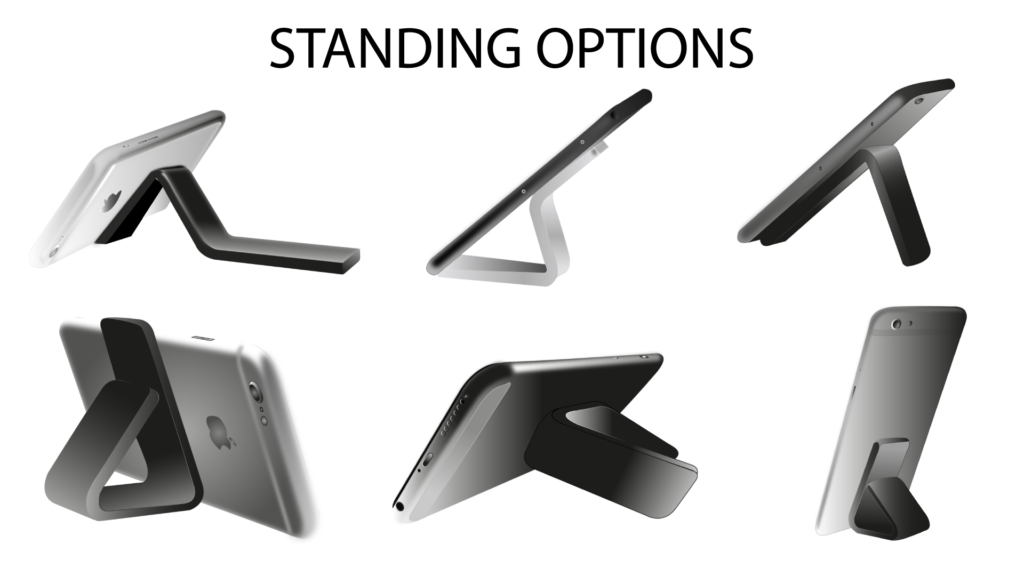 Illustrations of mobile phone holders — главна слика